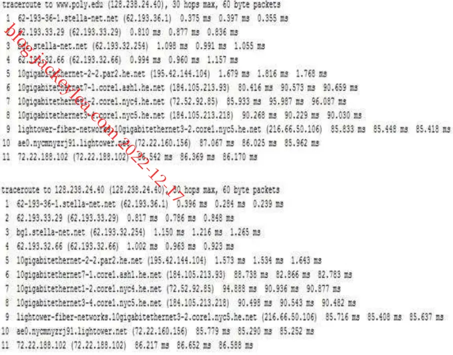 计算机网络:自顶向下 图4