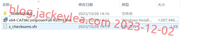安装包