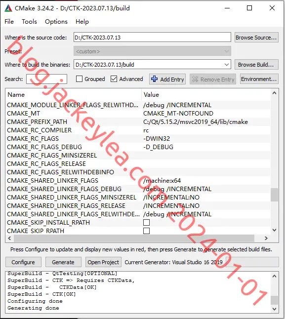 cmake-gui