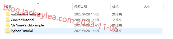 示例工程
