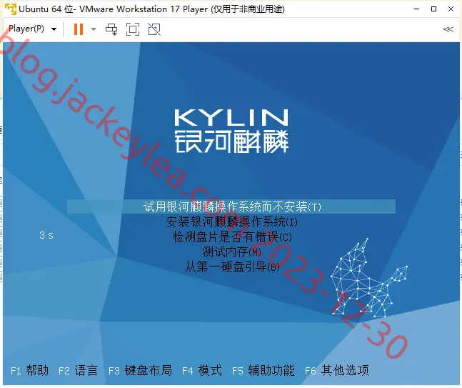 启动选项