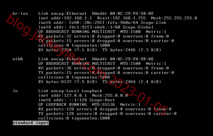 ifconfig