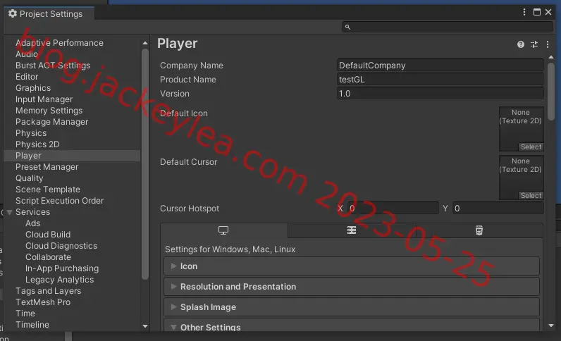 Player Setting