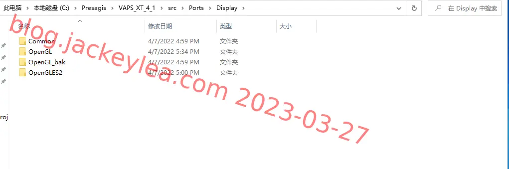 src/ports/display目录