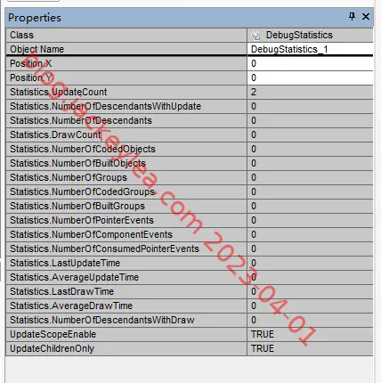 debugstatistics