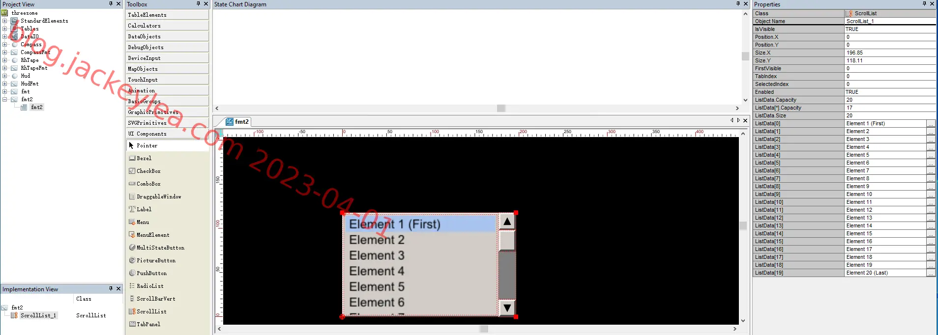 scrolllist