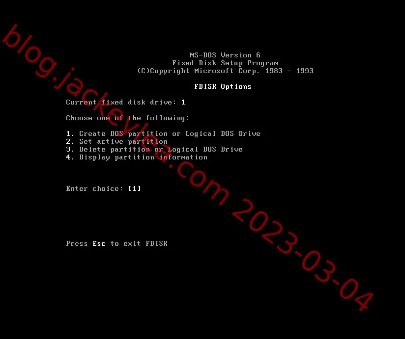 fdisk